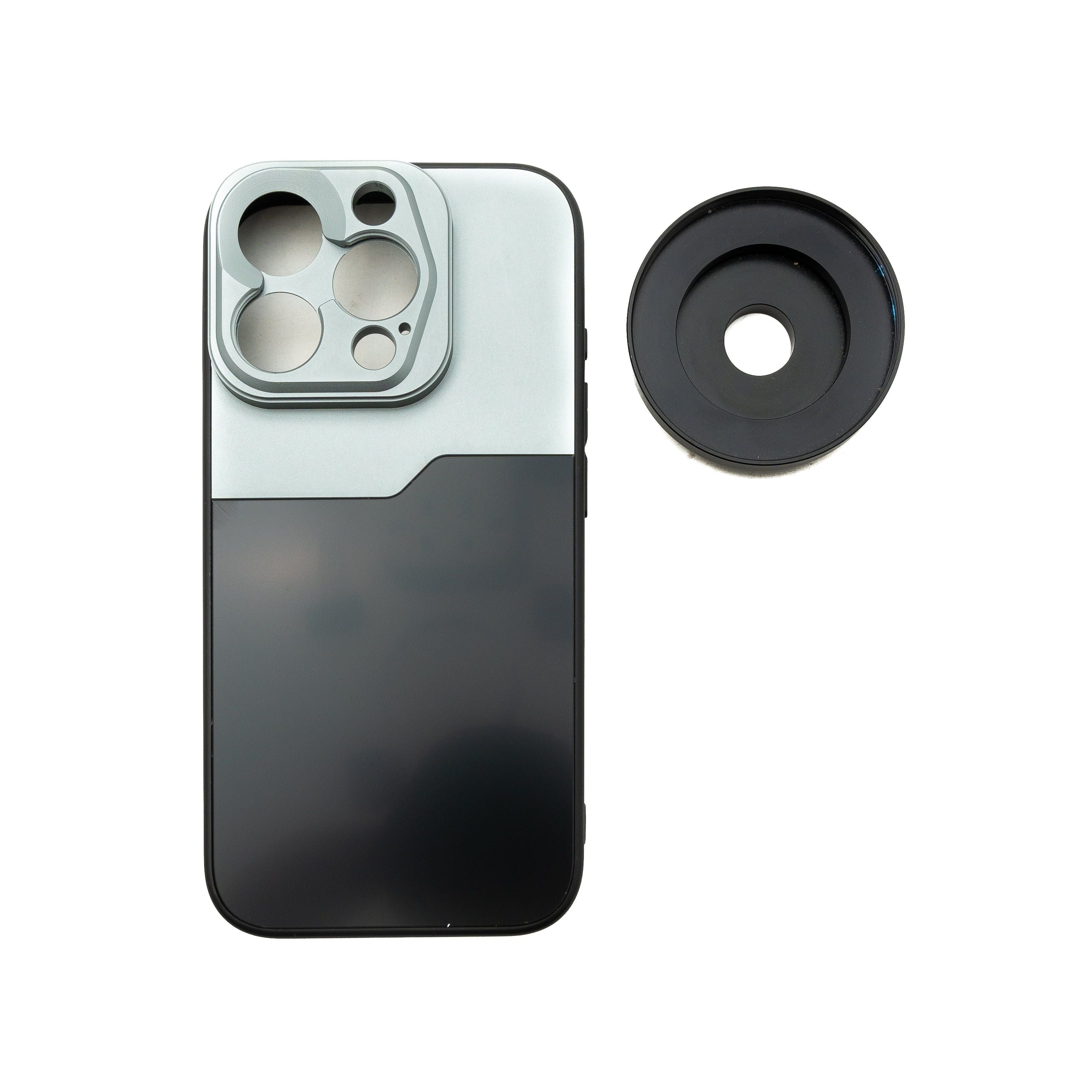 Objektiv Hülle 52 mm Schraubgewinde Für 52 mm Effektlinsen Kompatibel Mit iPhone 15 Pro