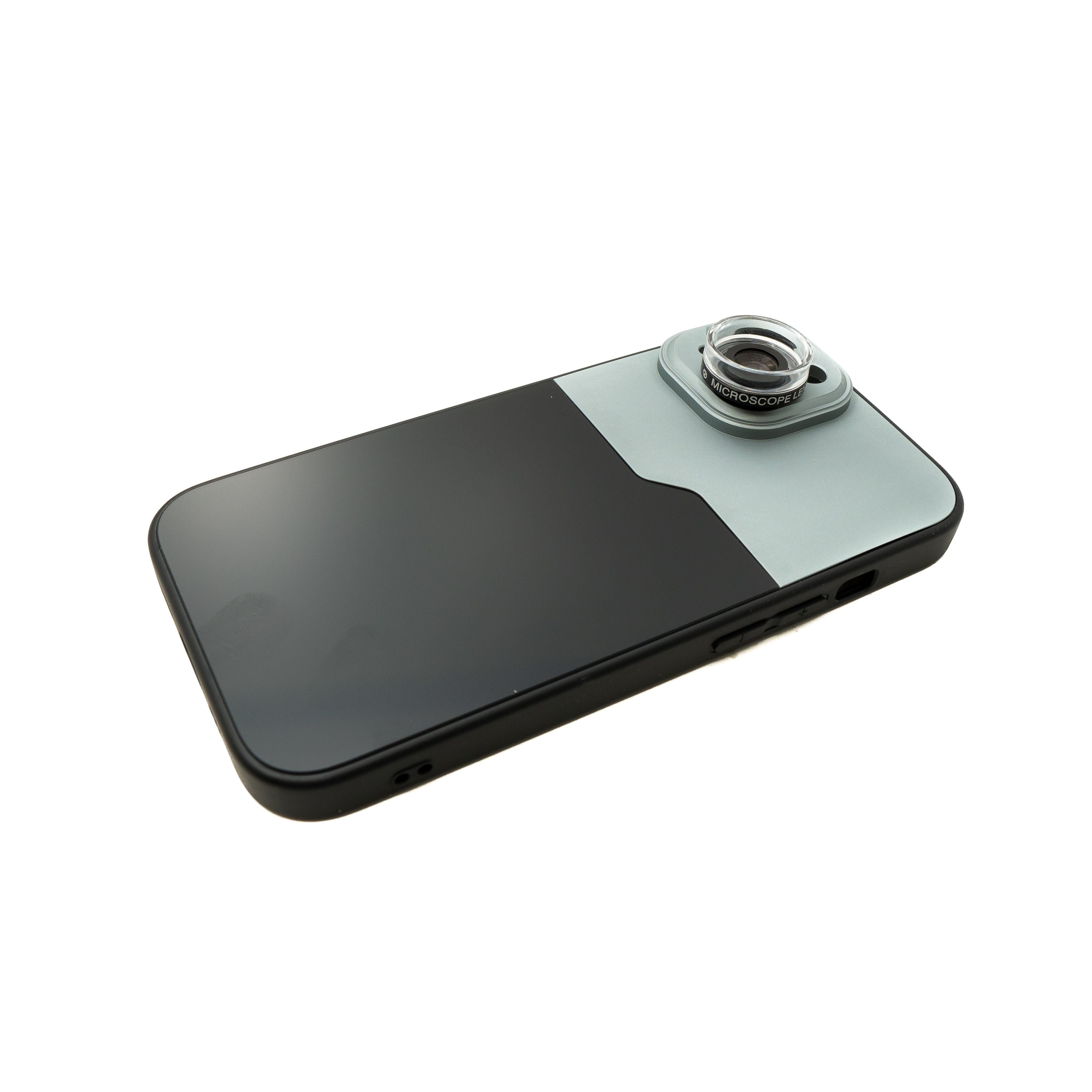 Makro Linse 30x Mikroskop 37 mm Gewinde Für iPhone 15 Mit Robuster Schutzhülle Und Schraubadapter