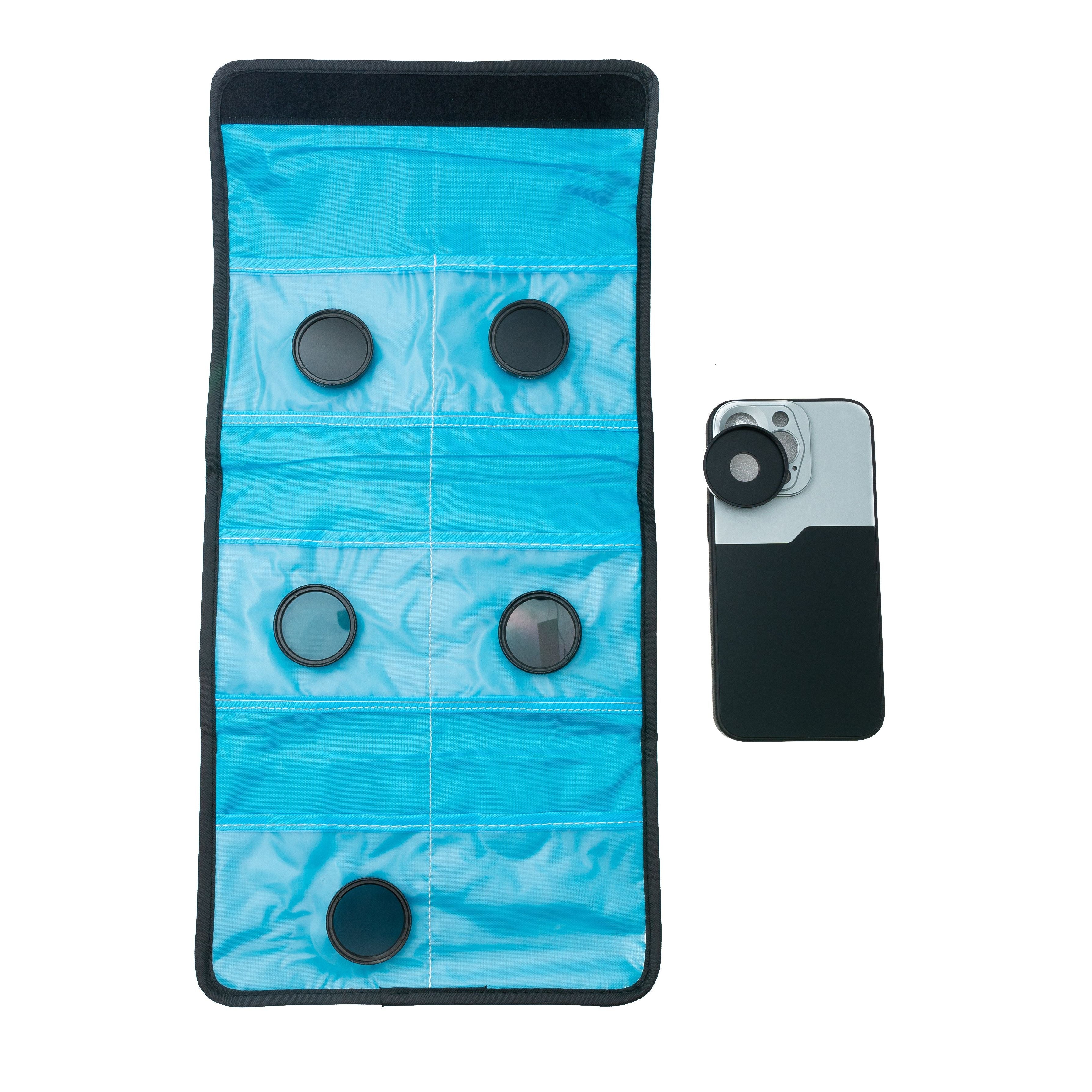 ND Filter Set 37 Mm Für iPhone 15 Pro Max Mit 5 Filtern ND2 ND4 ND8 ND16 ND32 Und Tasche