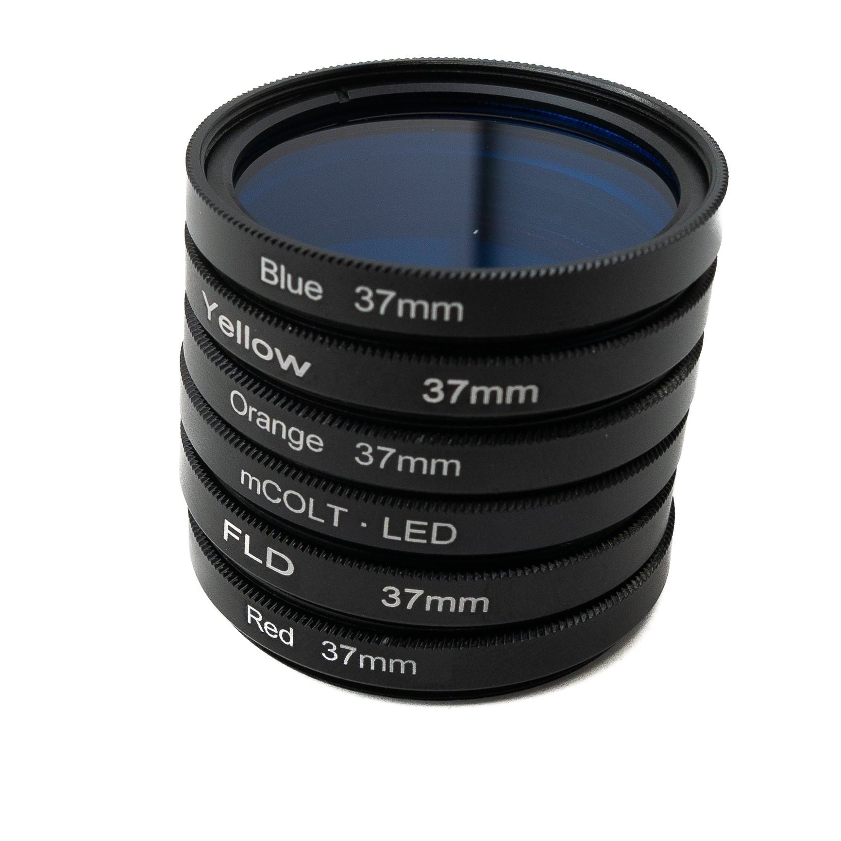 Farbfilter Set 37 mm, 6 Stück Farbfilter Mit Gewinde Und Hülle Für iPhone 15 Plus