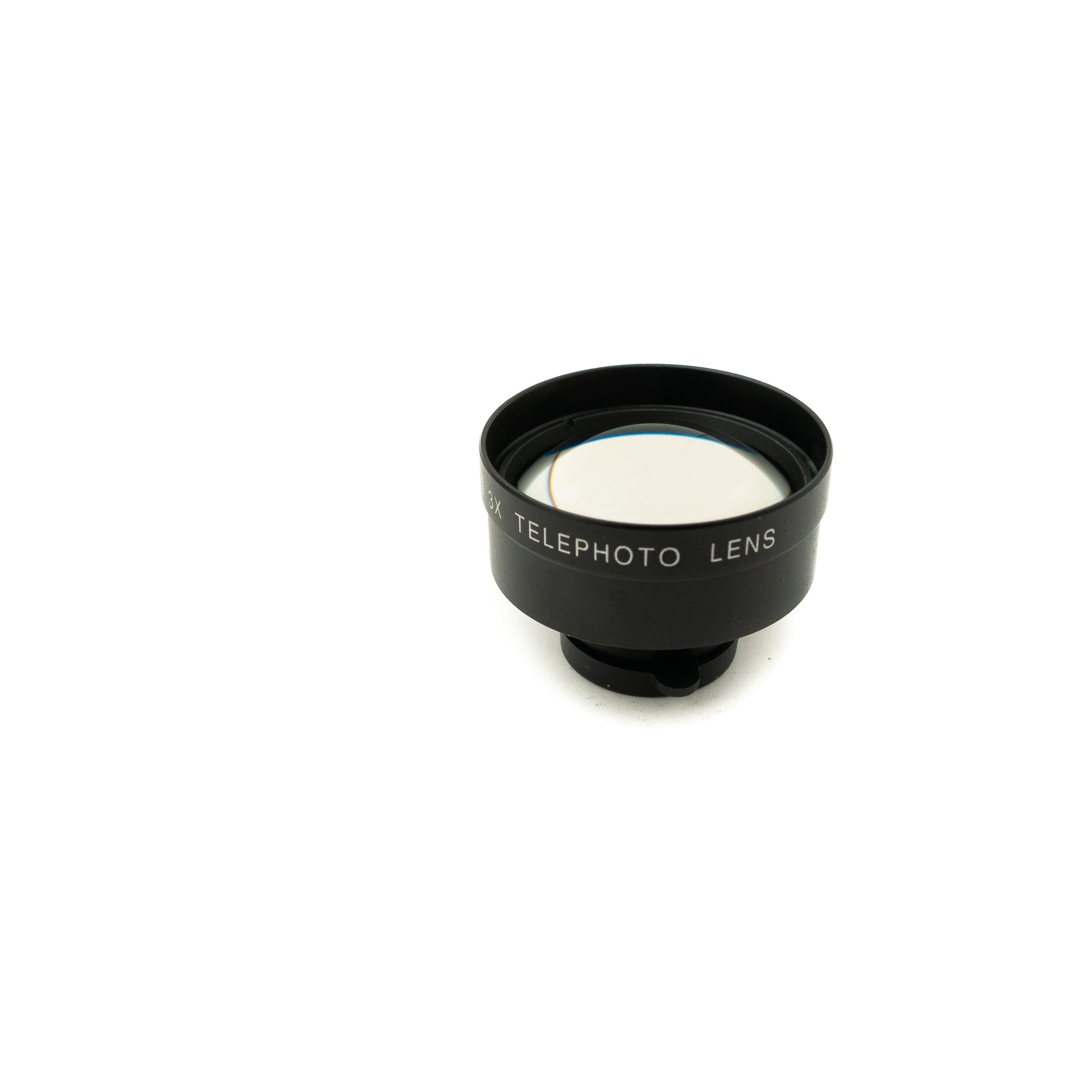 3x Teleobjektiv Zoom Linse Für iPhone 15 Pro Mit 37 Mm Filter Und Hülle Schwarz Grau