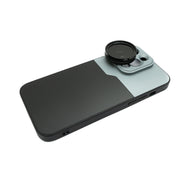 SYSTEM-S CPL Filter 37 mm Circular Polarizer Linse mit Gewinde Hülle für iPhone 14 Pro Max