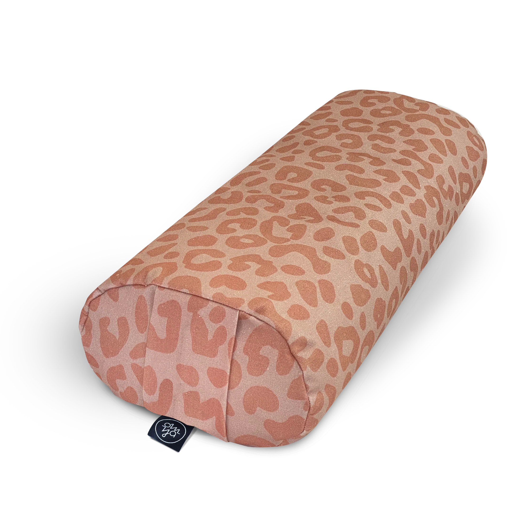 Design Yoga Bolster Blush Leo Längliches Kissen Für Die Yoga Praxis Vielseitig Unterstützend Und Bequem