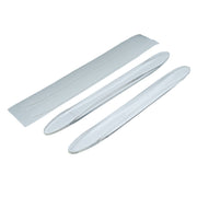 SYSTEM-S 2x Auto Tür Schutz Streifen Anti Kollision Universal aus PVC in Transparent