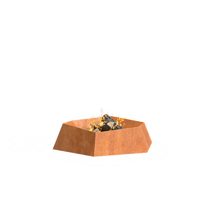 Cortenstahl Feuerschalen FORMA