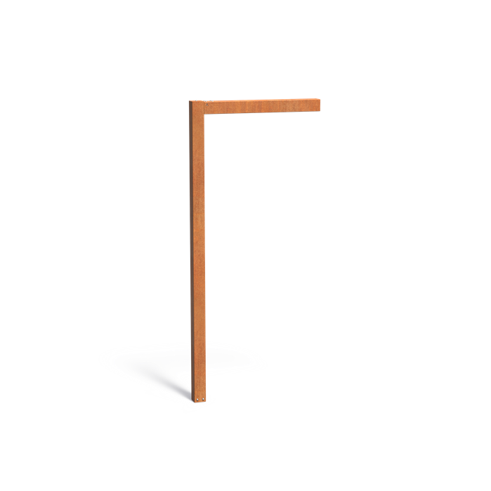 Cortenstahl Pergolen Pergola L-förmig