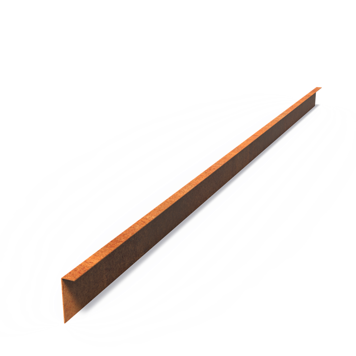Cortenstahl Rasenkante Rasenkante Umgelegte Oberrand