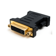 DVI-I Auf DVI-D Adapter Mit Vergoldeten Kontakten Und Stabile Schraubverbindung Plug And Play