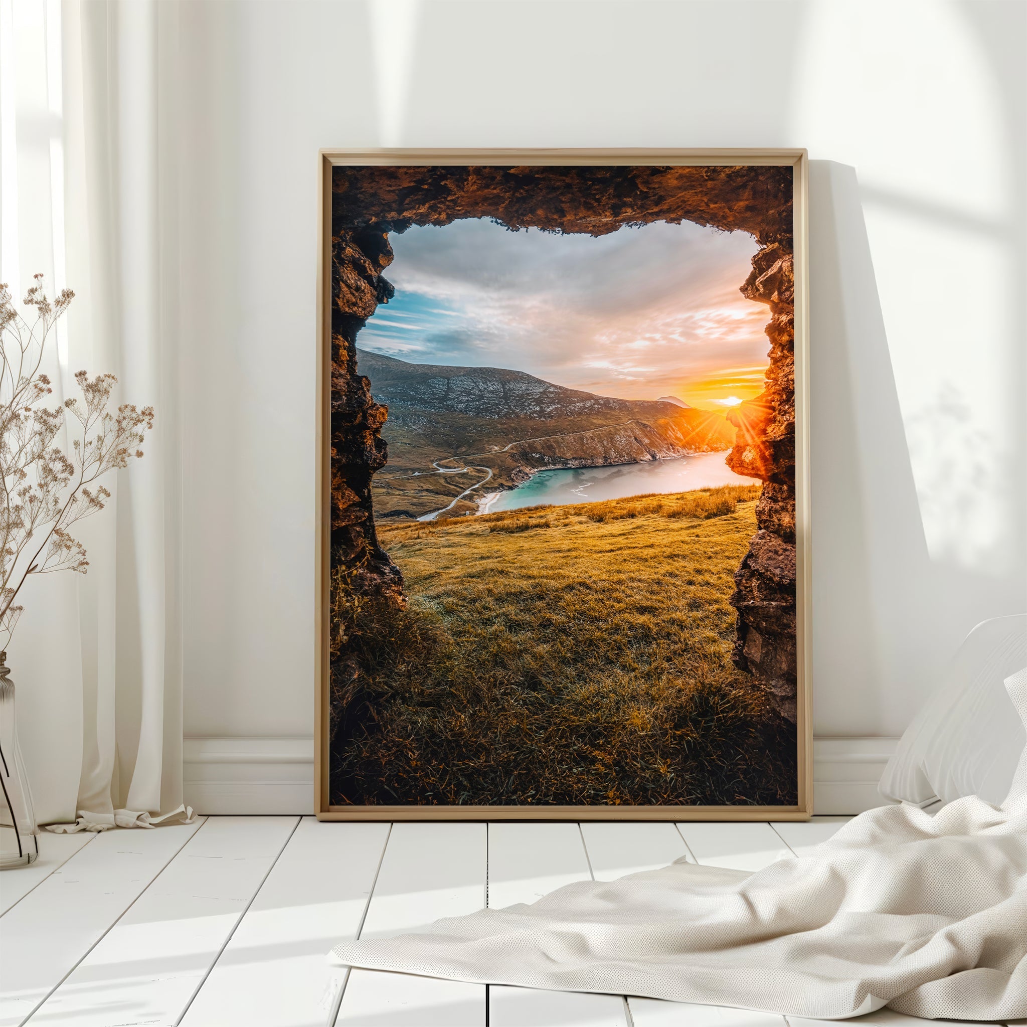 Keem Beach Sunset – Achill Island Wall Art Print