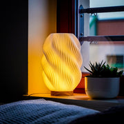 Twuro Lampe Mit Welligem Lichtdesign Für Eine Warme Gemütliche Atmosphäre In Jedes Zimmer Wohnzimmer Schlafzimmer