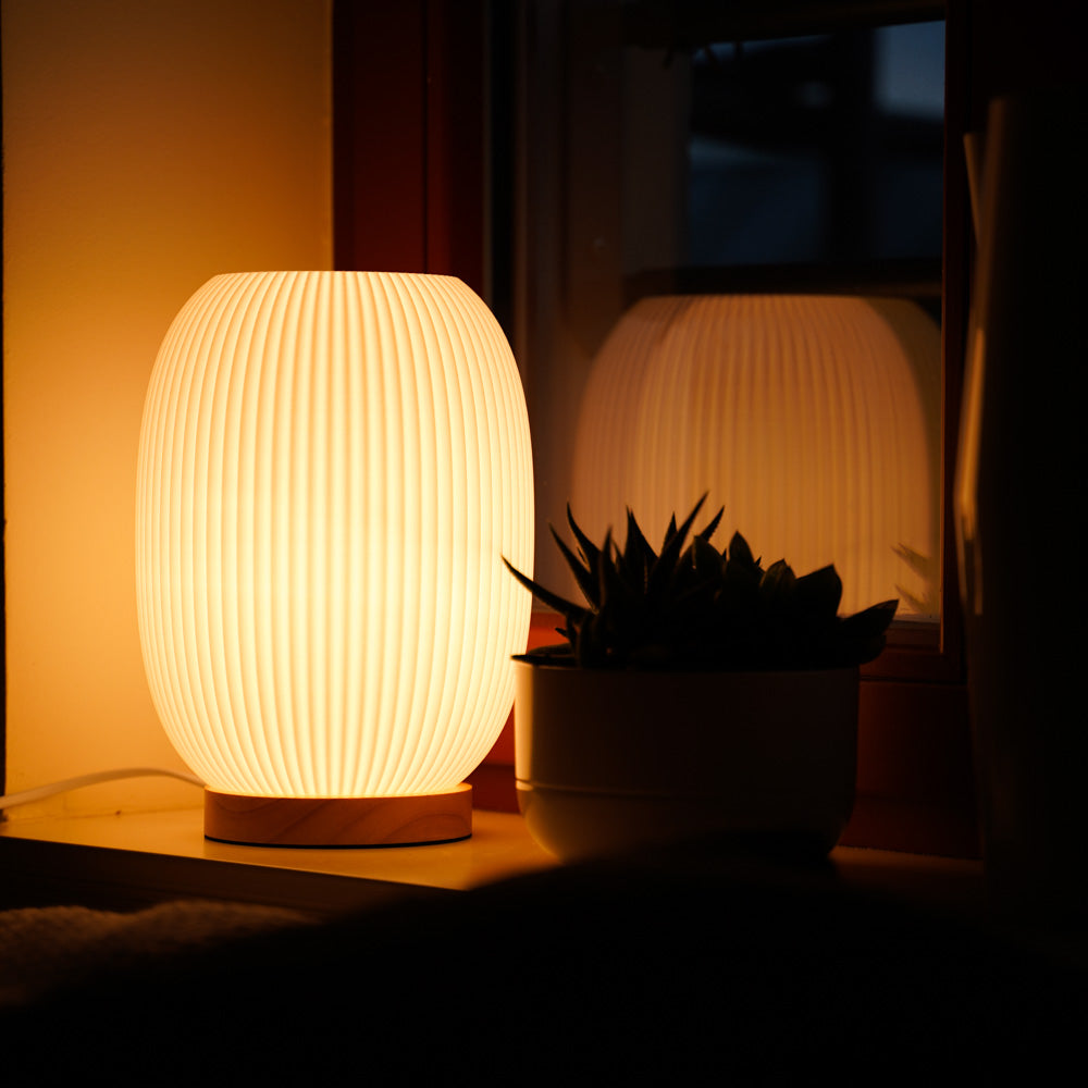 Boa Lampe Bauchige Form Warmes Licht Für Gemütliches Zuhause Und Elegantes Interieur Made In Leipzig