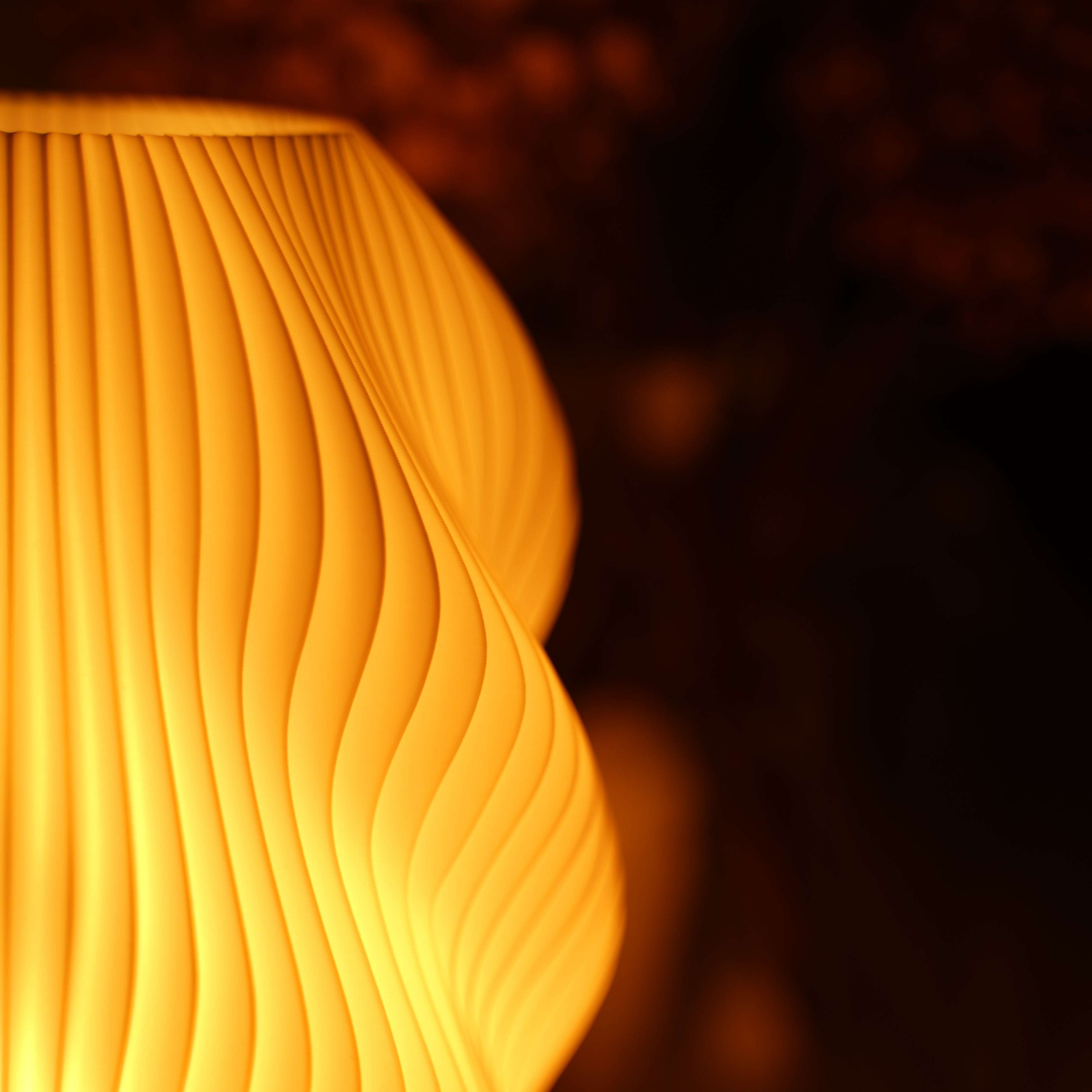 Twuro Lampe Mit Welligem Lichtdesign Für Eine Warme Gemütliche Atmosphäre In Jedes Zimmer Wohnzimmer Schlafzimmer