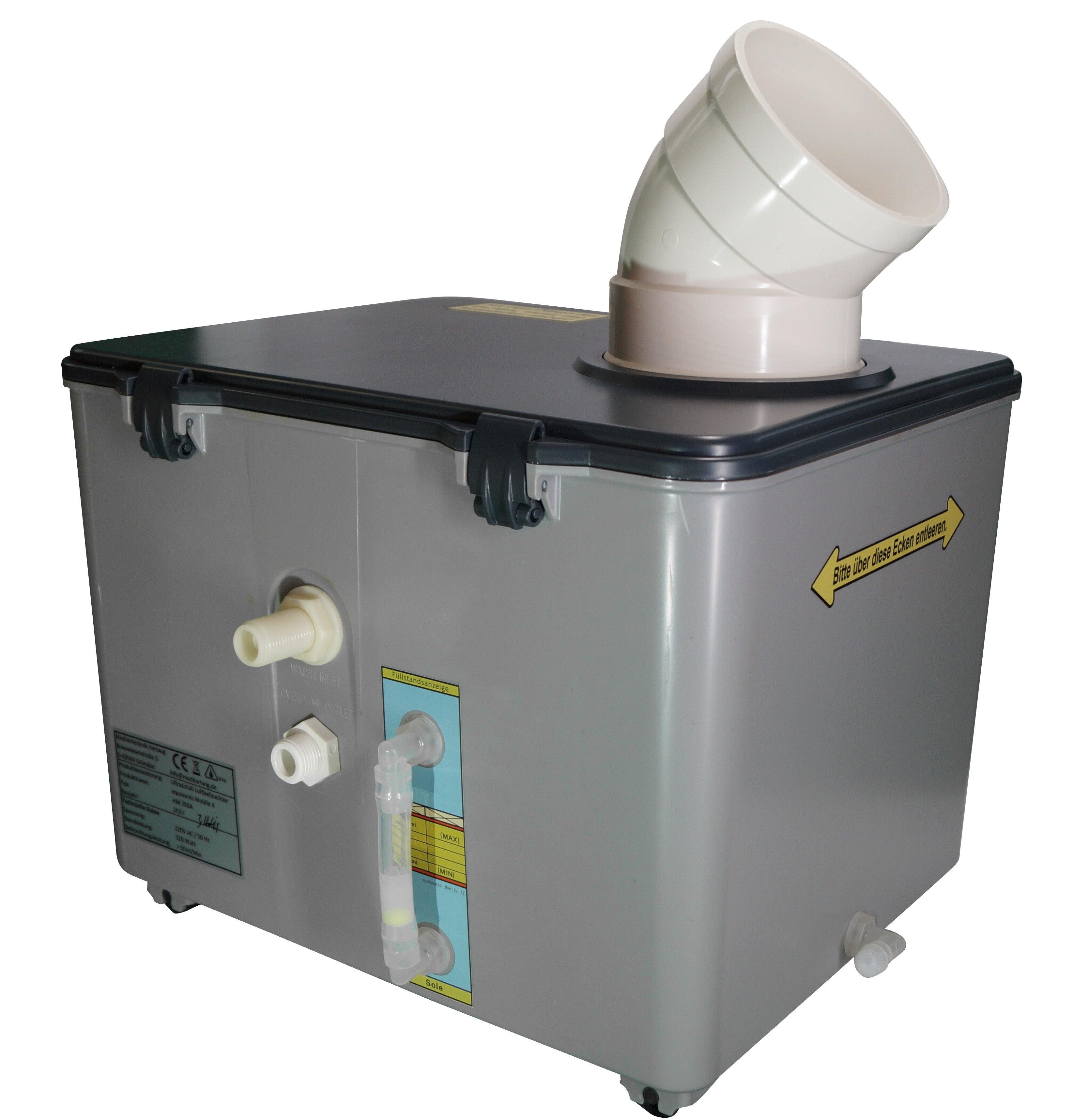 NEU: Sole Großraumvernebler Equosonic Mobile III 50ml/min Starter Paket