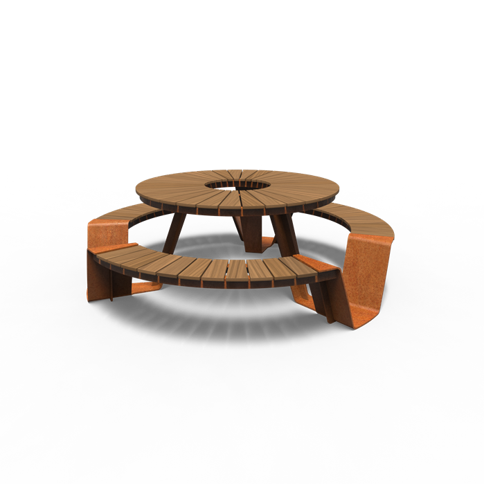 Cortenstahl Picknick Sets DUNC Picknick Set