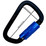 Carabiner XL with twist-lock