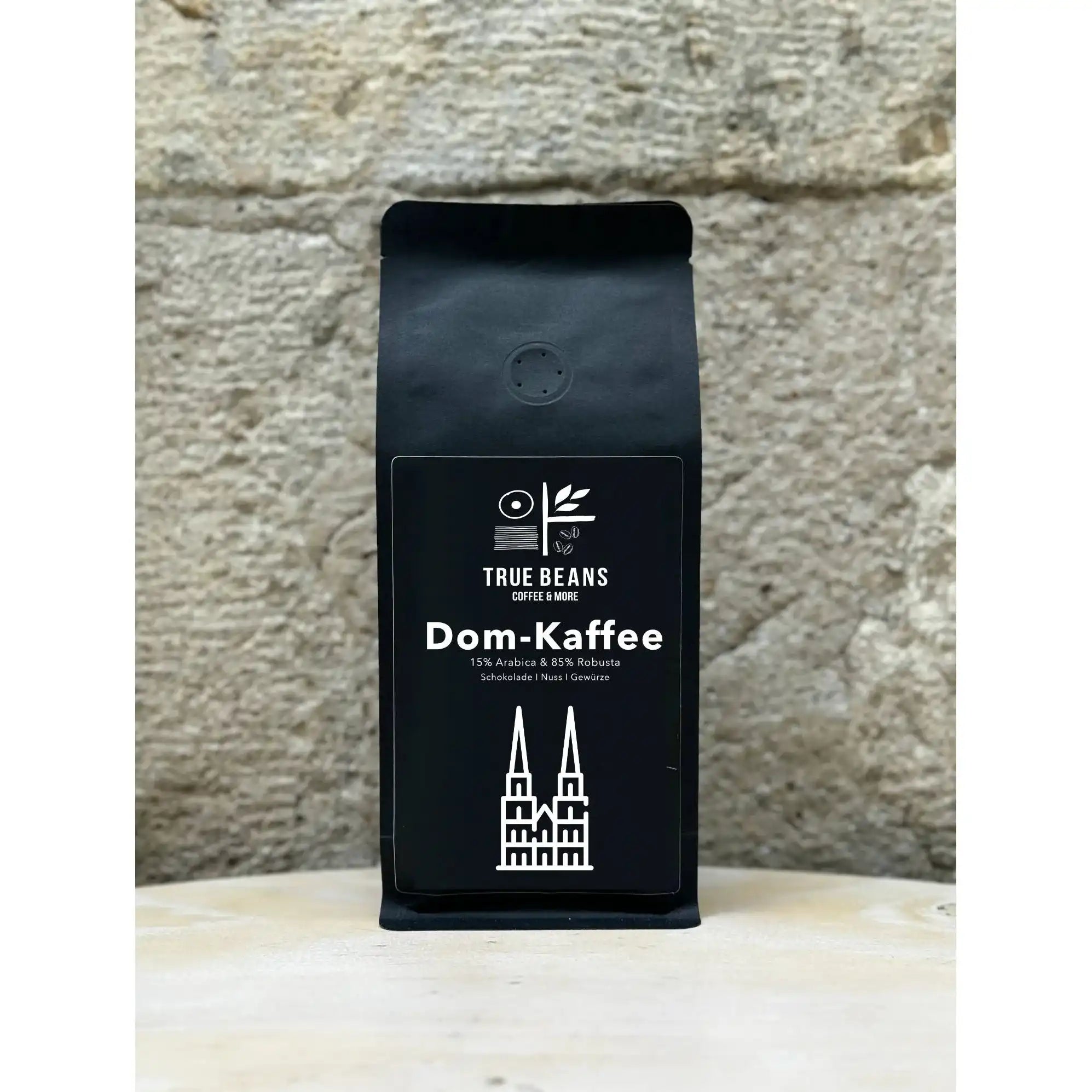 Dom-Kaffee I 85% Robusta & 15% Arabica by True Beans Kaffeerösterei Köln