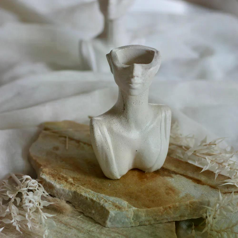 Maximalbeton - Betonvase "Lady Grey"