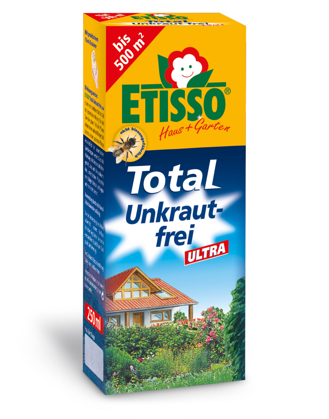 ETISSO® Total Unkraut-frei ULTRA 250 ml für 500 m² 360g Glyphosat