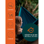 HÄNG Hängematte + Aufhängung