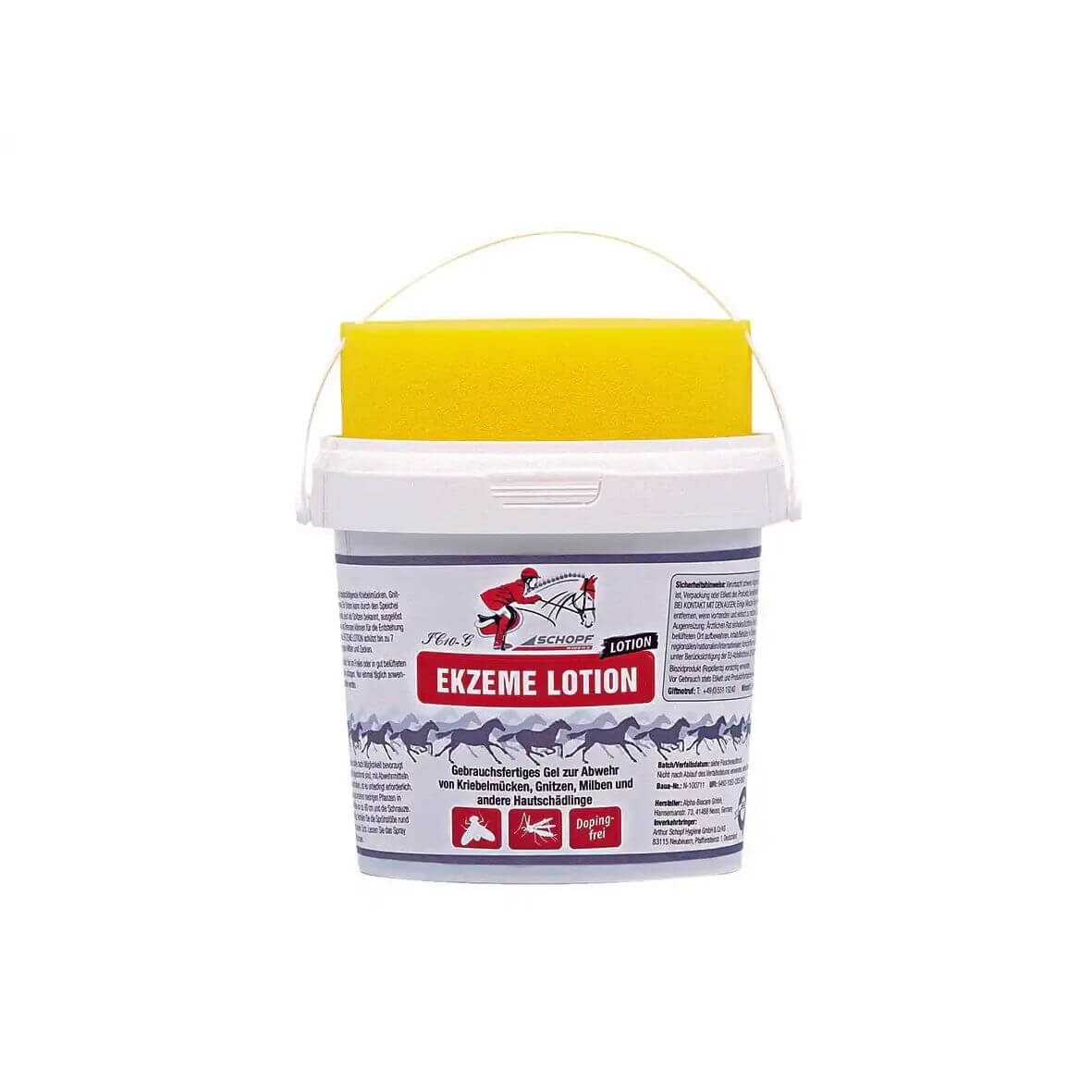 Schopf-Riders Ekzeme Lotion - Fertiges Gel - 750 ml - Zecken Abwehr