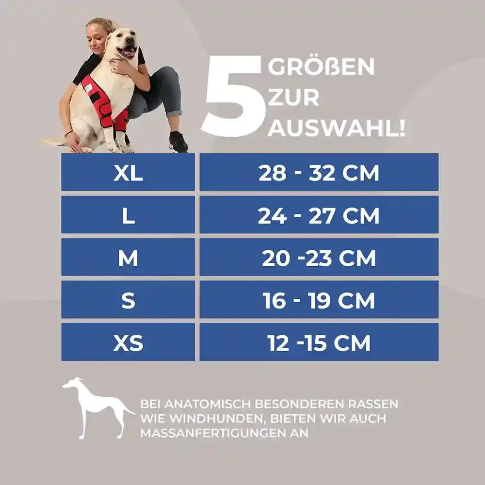 Liegeschwielen Bandage für Hunde by Nature Pet