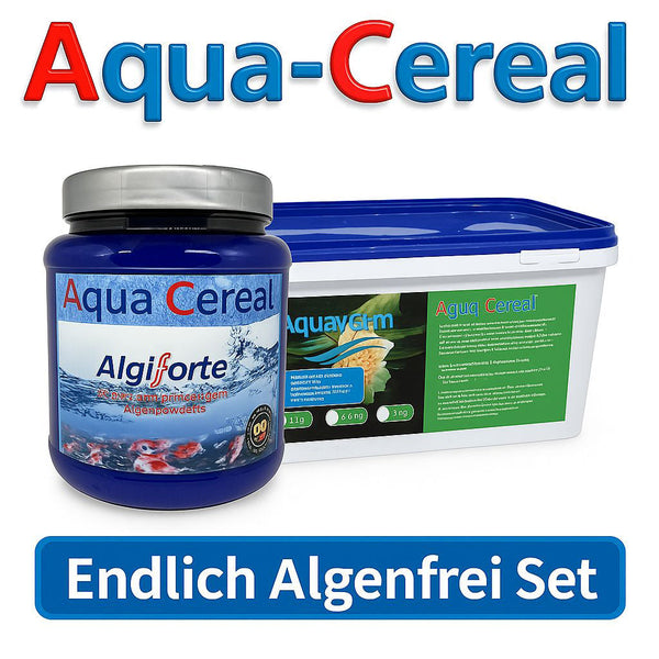 Endlich Algenfrei mit unserem Kombi-Set