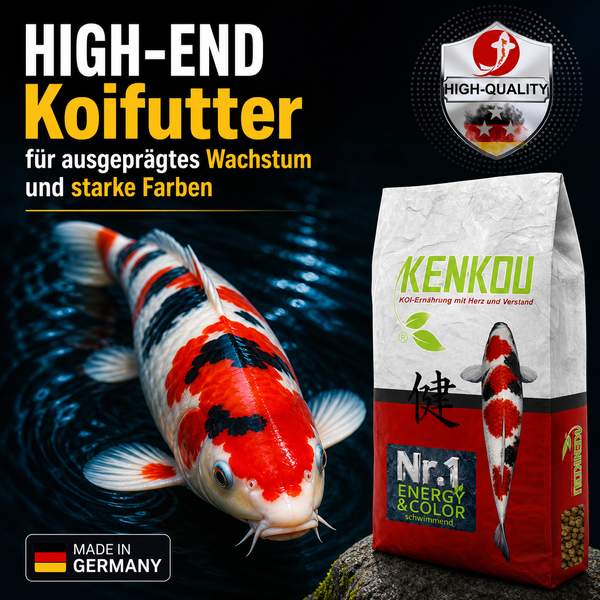 KENKOU® Nr.1 -Energy & Color - 5mm  Koifutter schwimmend