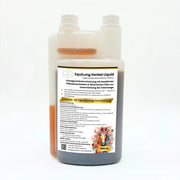 EquiLung Herbal Liquid Mit Natürlichen Pflanzenextrakten Ätherischen Ölen Zur Unterstützung Der Atemwege Bei Pferden by s`Queed