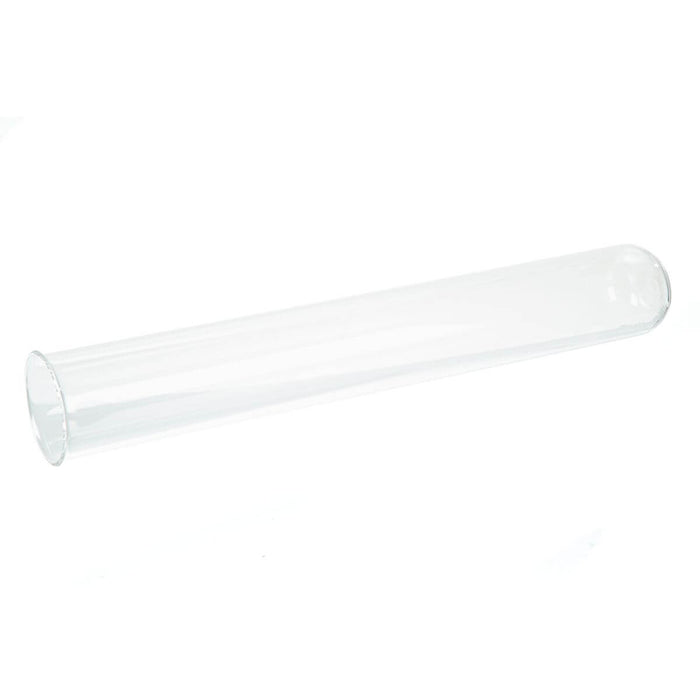 Quarzglas D89,8 x 618,8 mit Bördelrand
