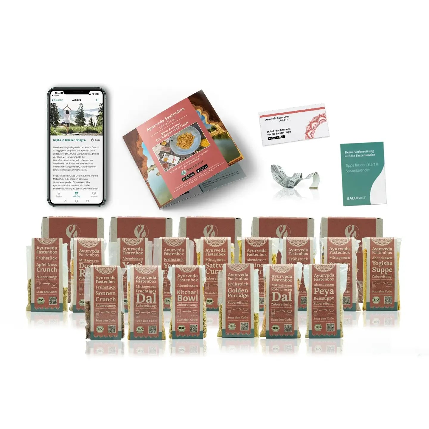 Ayurveda Fastenbox für 5 Tage