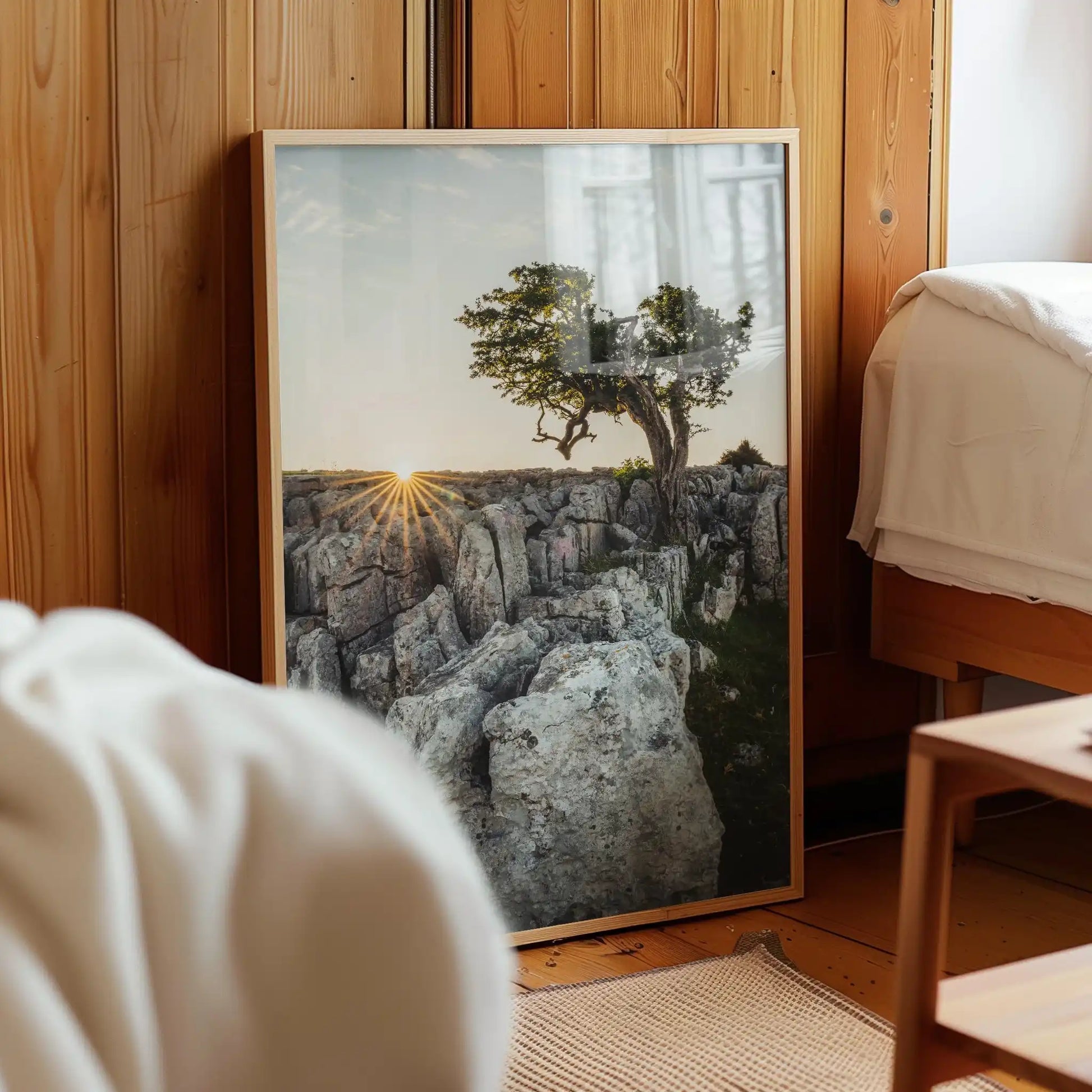 Twisleton Scars Sunrise Print – Yorkshire Dales Landscape Photography by Chamonix Prints