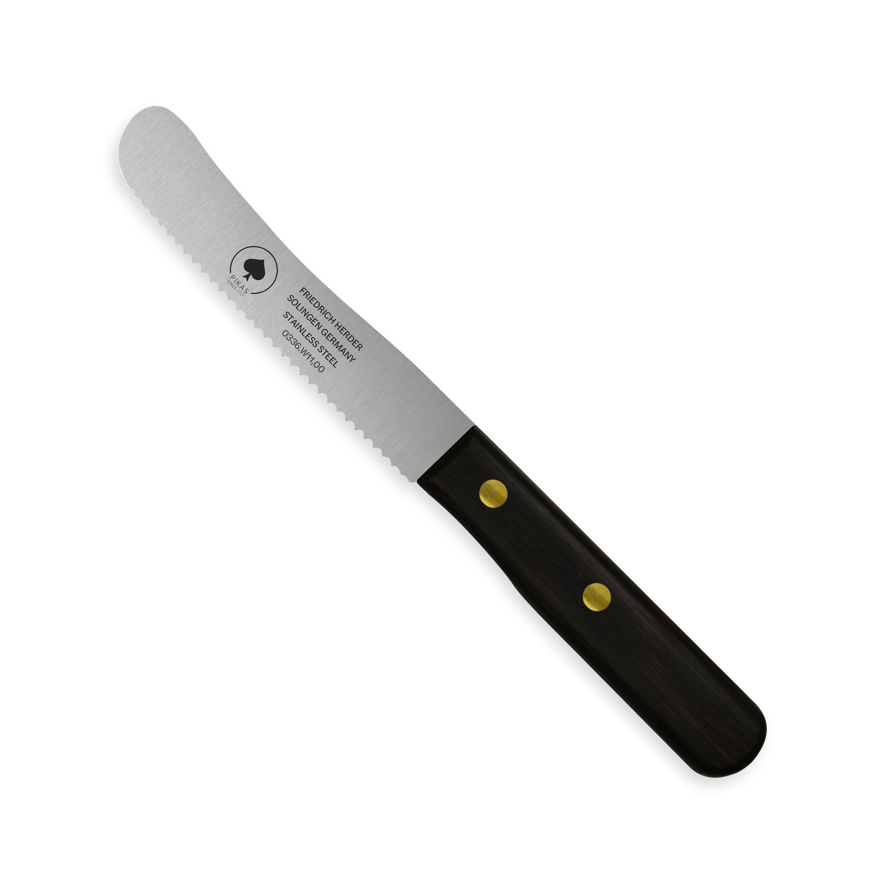 Buckelsmesser Frühstücksmesser Pikas Handgefertigt In Traditioneller Und Moderner Schleiftechnik Für Anhaltende Schärfe