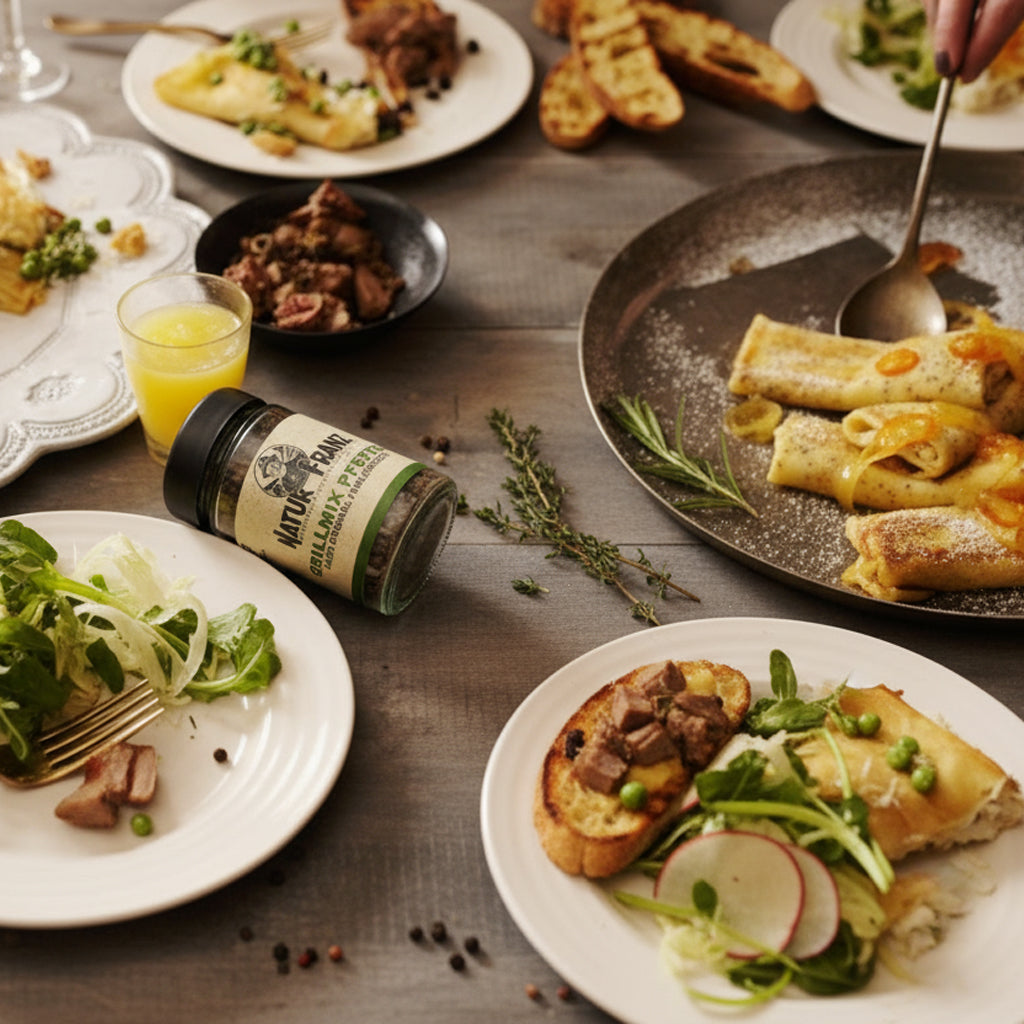 Grillmix Pfeffer Würziges Grillgewürz Mit Zwei Pfeffersorten Kräutern Und Gewürzen Für Steaks Gemüse