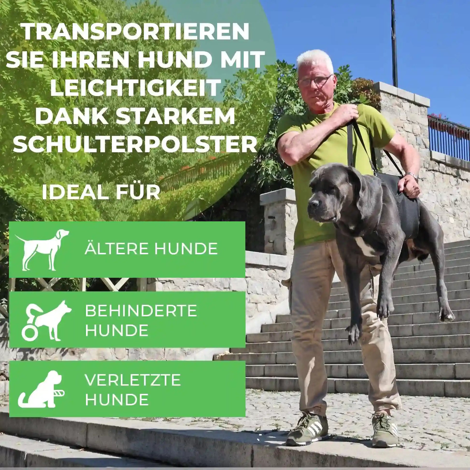 Durchgehende Tragehilfe Basic by Nature Pet