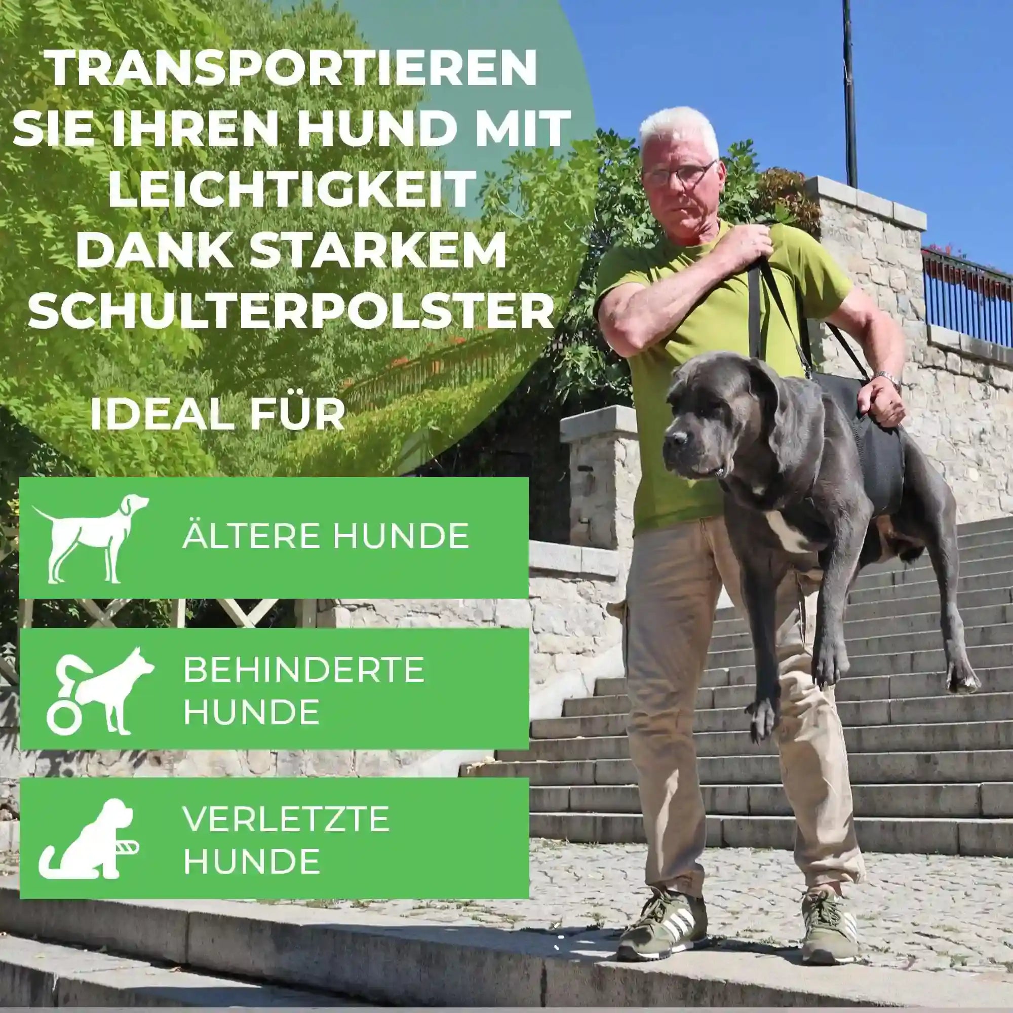 Durchgehende Tragehilfe Basic by Nature Pet