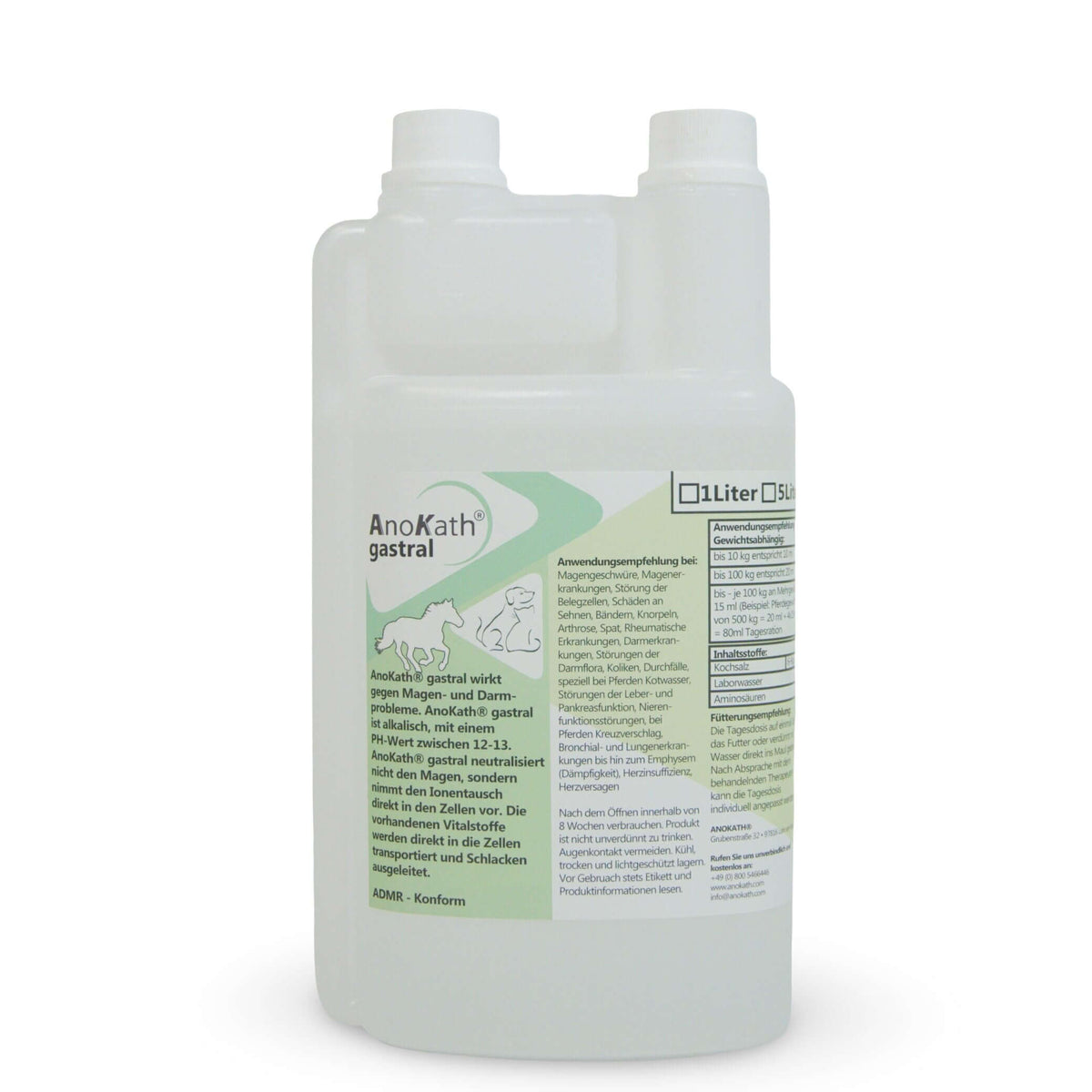 AnoKath® Gastral – Magen- & Darmunterstützung für Pferde, Hunde & Katzen