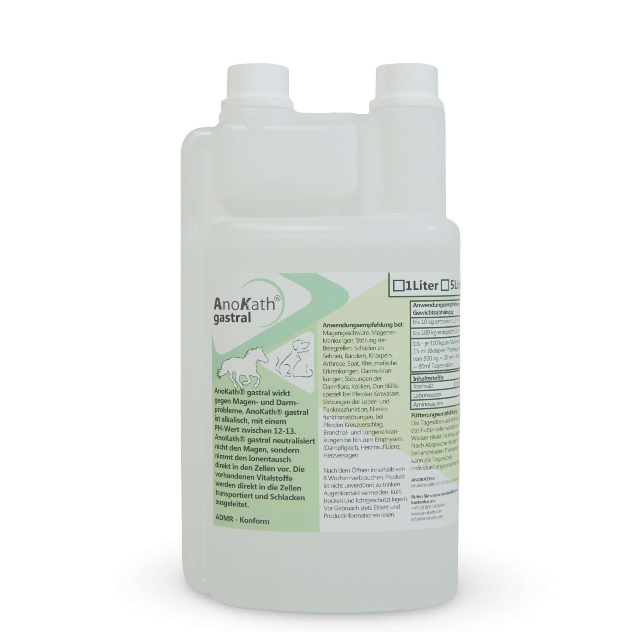 AnoKath® Gastral – Magen- & Darmunterstützung für Pferde, Hunde & Katzen