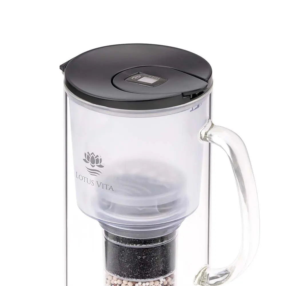 Lotus Vita - Glas-Filterkanne - TOYA - 1,4L