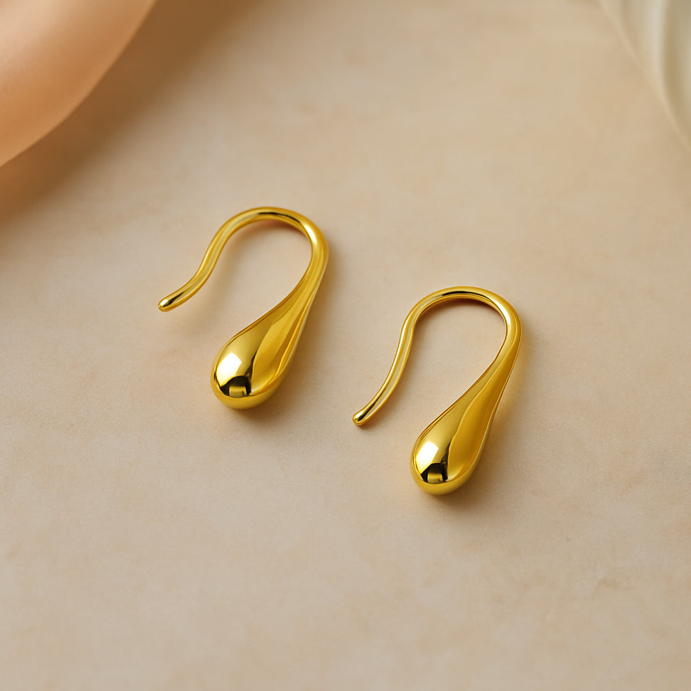 Ohrringe aus 925er Sterling-Silber, Tropfen