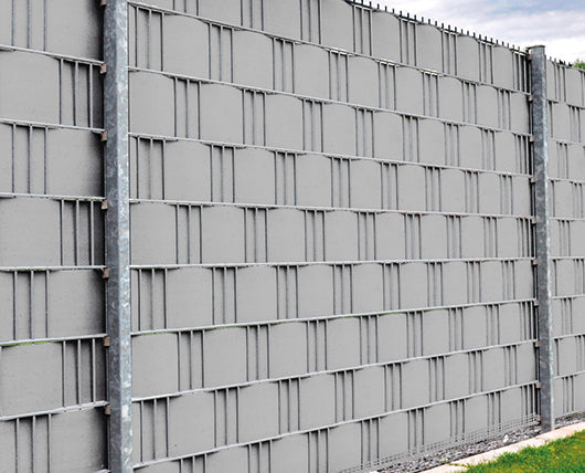 Sichtschutzstreifen PP PRO Extrastark | 1,5 mm | 0,19x2,55 m