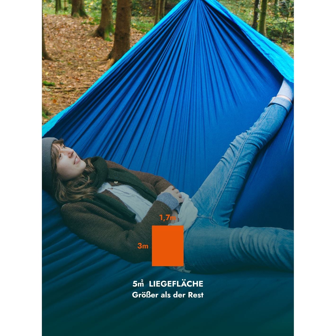 HÄNG Hängematte + Aufhängung