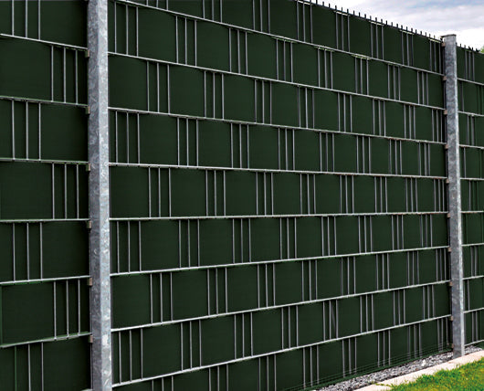 Sichtschutzstreifen PP PRO Extrastark | 1,5 mm | 0,19x2,55 m