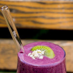 Sea Life Edition 6x Glasstrohhalme mit gravierten Motiven - 15cm, 20cm, 23cm