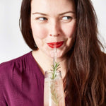 20x 30cm (Gerade) Party Set Glasstrohhalme für Flaschen von 0,33 bis 1 Liter