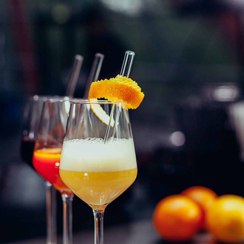 Köln Sprüche Glasstrohhalme Party Set mit 20 Köln Karneval Fasching Rheinische Grundgesetz