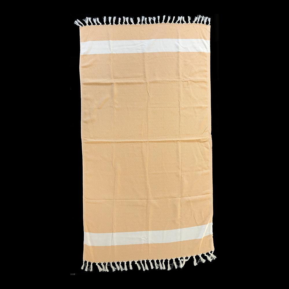 Hamamtuch Charlotte Gelb Handgewebt Pestemal Sehr Gut Oeko Test Strand Sauna Pool Pareo Schal