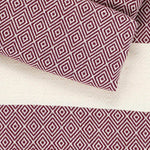 Hamamtuch Charlotte Bordeaux Handgewebt Öko Test Sehr Gut Geprüft Ideales Tuch Für Strand Sauna Pool Pareo Oder Schal by Hamamista