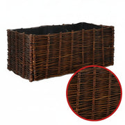 Hochbeet aus Weide - Inklusive Pflanztasche