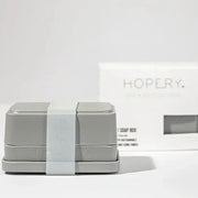 /HOPERY GREY 3 in 1 Soap Box - aus Bambus und Mais