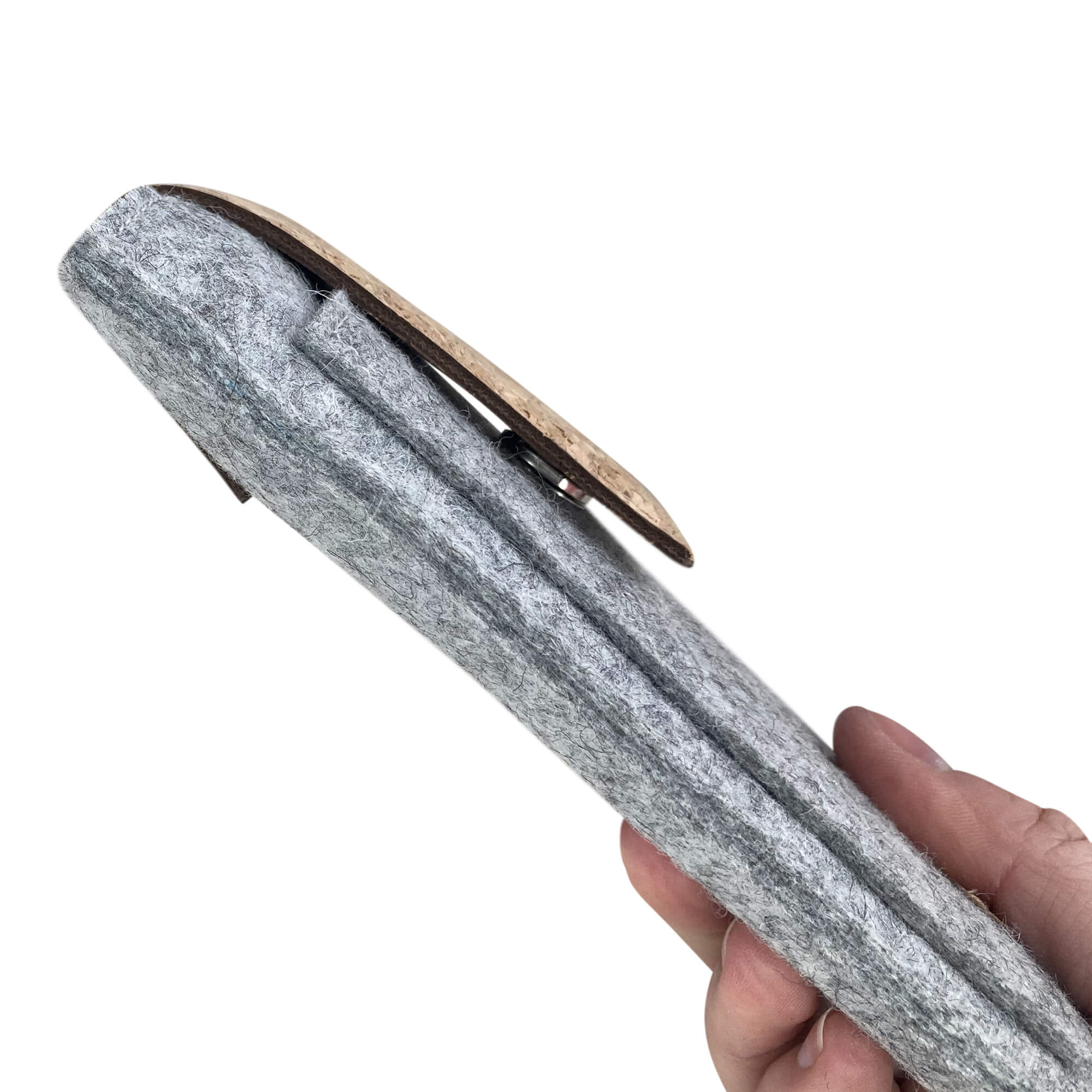 Hülle für PocketBook Touch Lux 5 | mit Magnetverschluss und extra Fach | hellgrau - Bloom | Modell "HAKA"